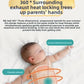 Newborn Baby Hot Water Bottle - Small Mini Warm Baby Belly Heat Pack Flatulence & Colic Relief Wonder - Warm Water Bottle