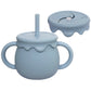 Baby Feeding Cups Portable Drinkware Sippy Cup Solid Food Container Snack Cup Toddlers Learning Cups Newborn supplies