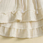 2024-05-07 Lioraitiin Baby Girl Summer Dress Casual Sleeveless Square Neck Belted Dress Toddler A-Line Dress