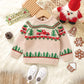 2024-06-01 Lioraitiin Baby Boy Christmas Sweaters Long Sleeve Round Neck Truck Print Knit Pullovers Infant Jumper Tops