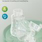 Manual Breast Pump Baby Bottle 2-in-1 Milk Extractor & Storage Bottle Soft Silicone Massage BPA-Free for Nursing Mom MB6