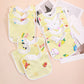 Random 5/8/10pcs Baby Cotton Babadores Burp Saliva Towel Cartoon Bibs Bandana Waterproof Boys Girls Accessories Clothing