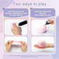 Shapeable Vacuum Squishies Sand Ball Grape Stress Ball Stress Relief Noisy Ball Desktop Squeezing Soothing Toy Birthday Gift