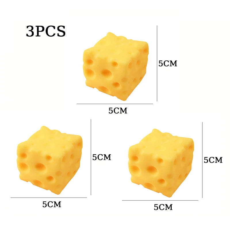 5/7/11Cm Giant Cheese Squeeze Toy Extra Large Size Cheese Squishy Fidget Toys Slow Rebound Shapeable Venting Ball Adults Gifts
