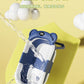 Household Newborn Baby Bath Tub Baby Can Sit and Lie Down Temperature-Sensing Bath Tub Bath Bucket Baby Folding Bath Tub