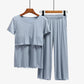 Maternity Nursing Sleepwear Clothes Set Breastfeeding Nightwear for Pregnant Women Pregnancy Breast Feeding Pajamas Suits