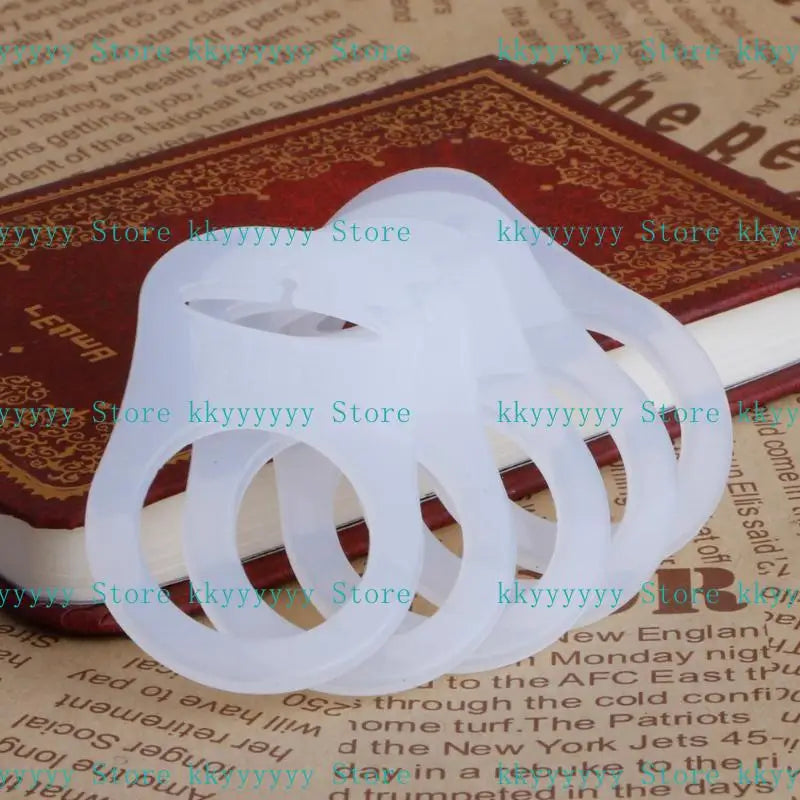 652F 5pc/set Dummy Pacifier Holder Clip Adapter Ring Button Pacifier Adapter Diy Baby Gift Accessories