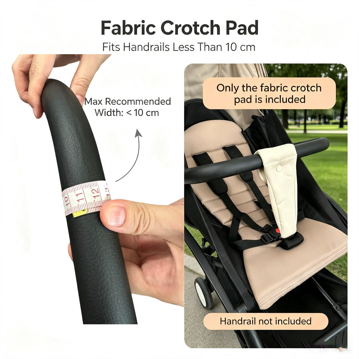 Babyzen YOYO Pram Accessories Non-Slip Detachable Stroller Crotch Pad  Comfortable Material Gift for Mommy