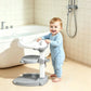 Baby Standing Shower Stand Adjustable Children's Bath Device Household Non-Slip Children's Bath Stand Baby Bath Stand Support