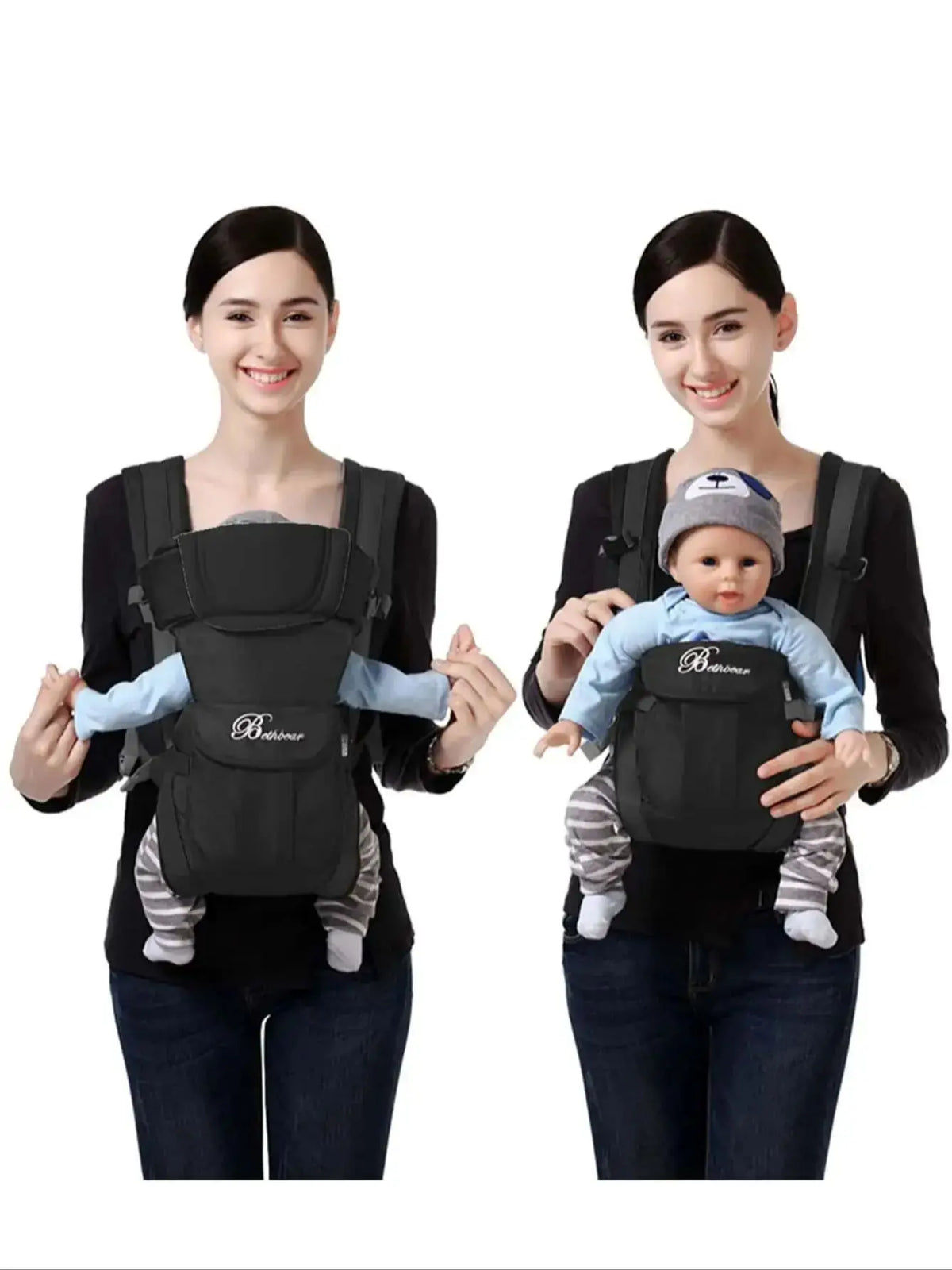 Baby Carrier for Newborns & Toddlers – Ergonomic Hands-Free Design