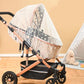 Stroller Mosquito Net Baby Anti-mosquito Full-Cover Printed Cart Universal Elastic Mesh Mosquito Net Stroller Accessories