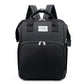 Fashionable Folding Baby Crib Mother and Baby Bag Large Capacity Hand-held Bottle Diaper Backpack Mother and Mommy Bag