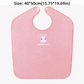 Soft Baby Bibs Skin Friendly Water Absorbent Children's Washcloth Adjustable Snaps Toddler Face Towel for Feeding Eating