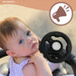 Stroller Steering Wheel Toy | 360° Rotatable Interactive Car Driving Toy for Toddlers, Fits Most Strollers