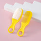 Baby Hairbrush Comb Portable Newborn Infant Toddlers Soft Hair Brush Head Massager Comb Set Baby Kid Hair Care Supplies