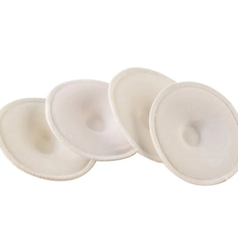 Bamboo Breast Pad Nursing Pads For Mum Washable Waterproof Feeding Pad Bamboo Reusable Breast Pads 4 Pcs New