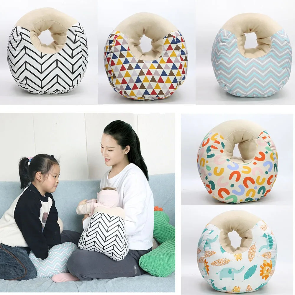 Maternal Infant Feeding Pillows Feeding Arm Pillows Support Baby Feeding Pillows Pure Cotton Baby Pillow