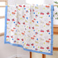 Baby bath towel newborn super soft cotton gauze 6-layer cotton class A large-size baby and children's bath wrap