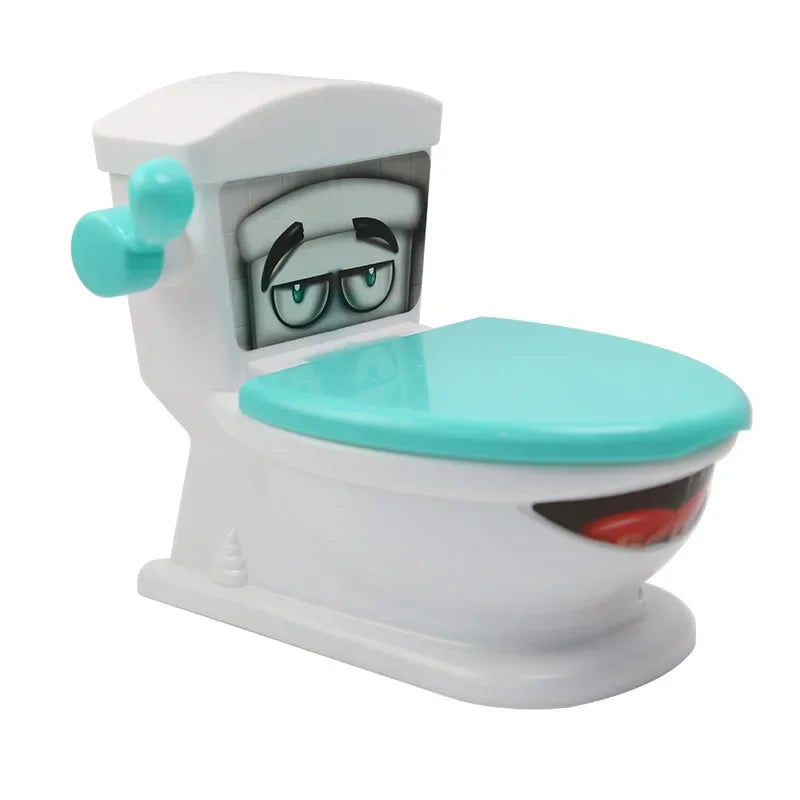 1Set Funny Poop Toilet Game Shooting Toys Prank Catapult Toys Interactive Tabletop Game Party Birthday Gift For Kids Adults 2024