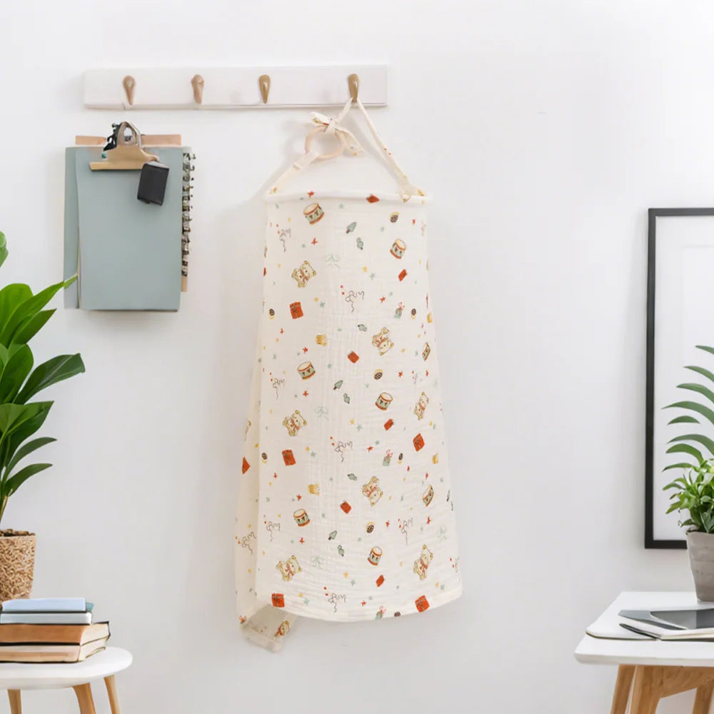 1 Nursing Cover, Adjustable Nursing Apron, Designed Specifically for Mothers, Easy to Use, Breathable and Comfortable, Suitable for Outdoor Activities and Travel
