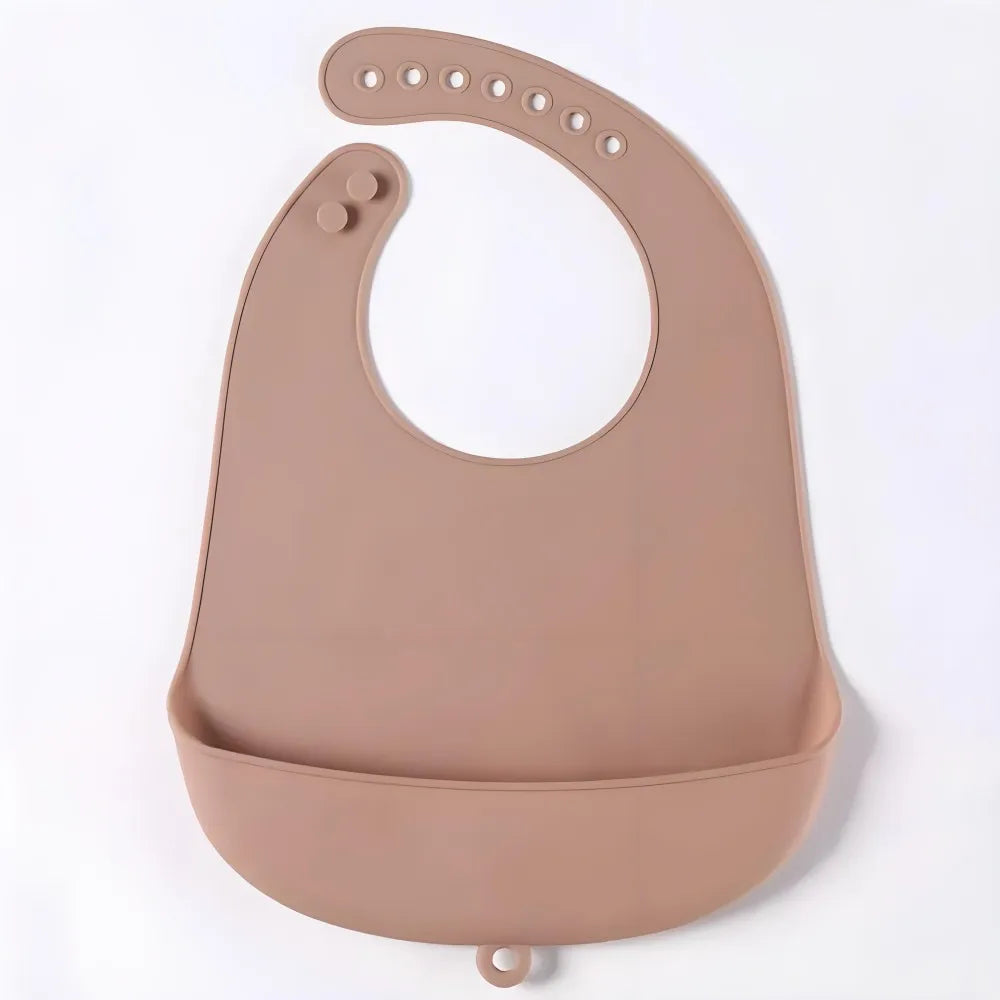Baby Bib Adjustable Waterproof Bibs Babies Soft Edible Silicone Newborn Saliva Dripping Towel Drooling Children Scarf BPA Free
