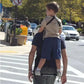 Ergonomic Baby Carrier with Standing Assist Footrest Outdoor Hiking Backpack Front Facing Carrier Infant Toddler Parent Hands
