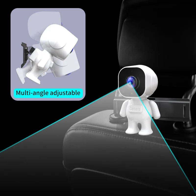 Car Baby Caregiver 4.3 Inch Folding Display + Night Vision Camera Rear Care Image