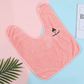 Soft Baby Bibs Skin Friendly Water Absorbent Children's Washcloth Adjustable Snaps Toddler Face Towel for Feeding Eating
