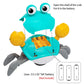 Dancing Crab Run Away Toy for Babies Crawling Interactive Escape Crabs Baby Birthday Thanksgiving Christmas Gift Battery Edition
