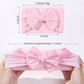 5Pcs/Set Baby Headband Cute Bowknot Newborn Girls Hair Band Soft Elastic Kids Hair Accessories