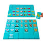 Children Hand Scratch Wooden  Puzzle Toy Board Baby Cartoon Montessori Early Education Farm Fruit Cognitive Puzzle Toy