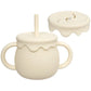 Baby Feeding Cups Portable Drinkware Sippy Cup Solid Food Container Snack Cup Toddlers Learning Cups Newborn supplies