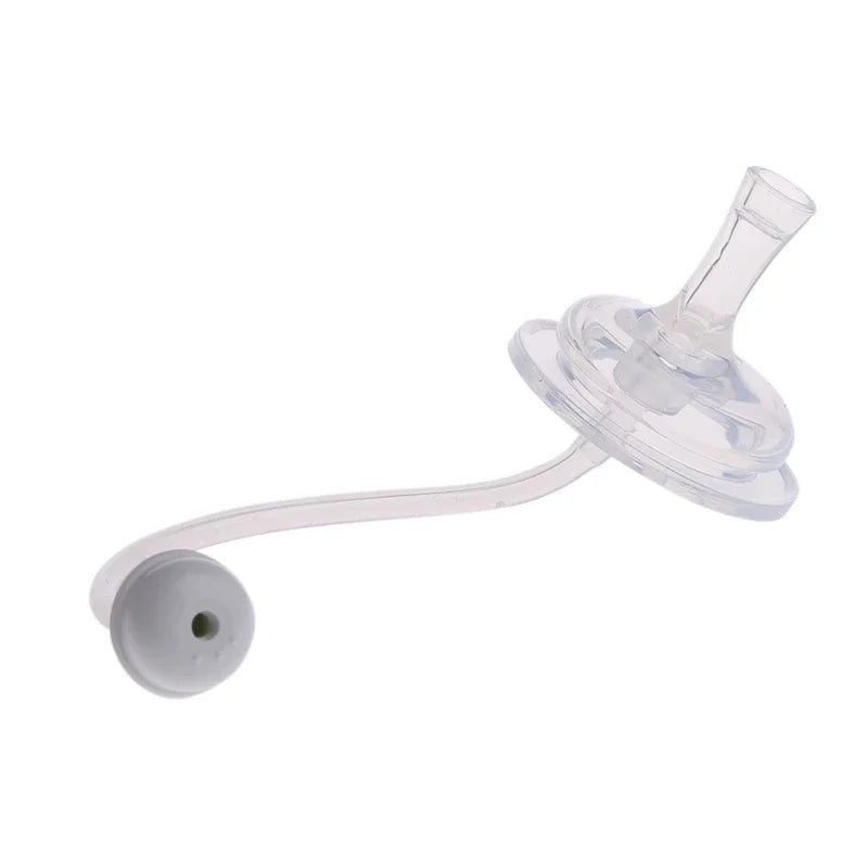 Baby Bottle Straw Replacement Wide Mouth Caliber Silicone Feeding Accessories Learn Drinking Cups Straw for Head Replace