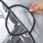 Baby stroller accessories waterproof and rainproof cover transparent windproof and dustproof opened for baby stroller raincoats