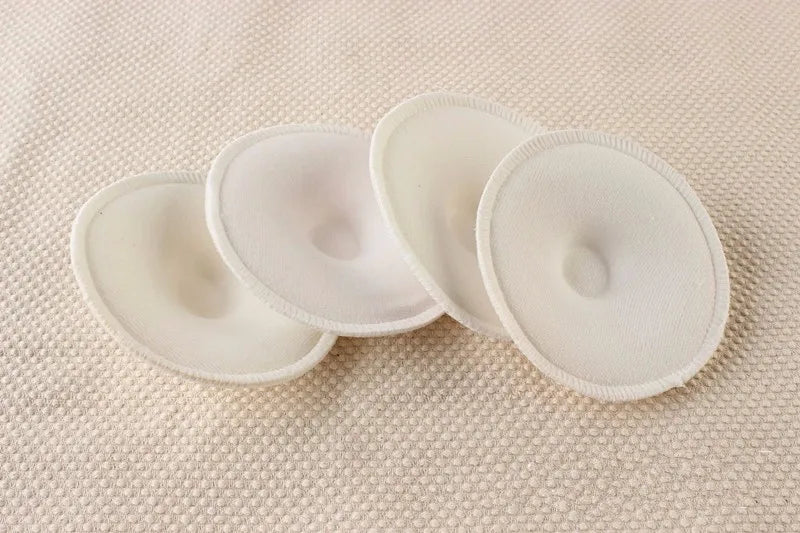 Bamboo Breast Pad Nursing Pads For Mum Washable Waterproof Feeding Pad Bamboo Reusable Breast Pads 4 Pcs New