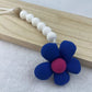 Flower Baby Pacifier Clip Chain Newborn Dummy Nipple Holder Clips BPA Free Cotton Teething Toys Soother Pendant Holder