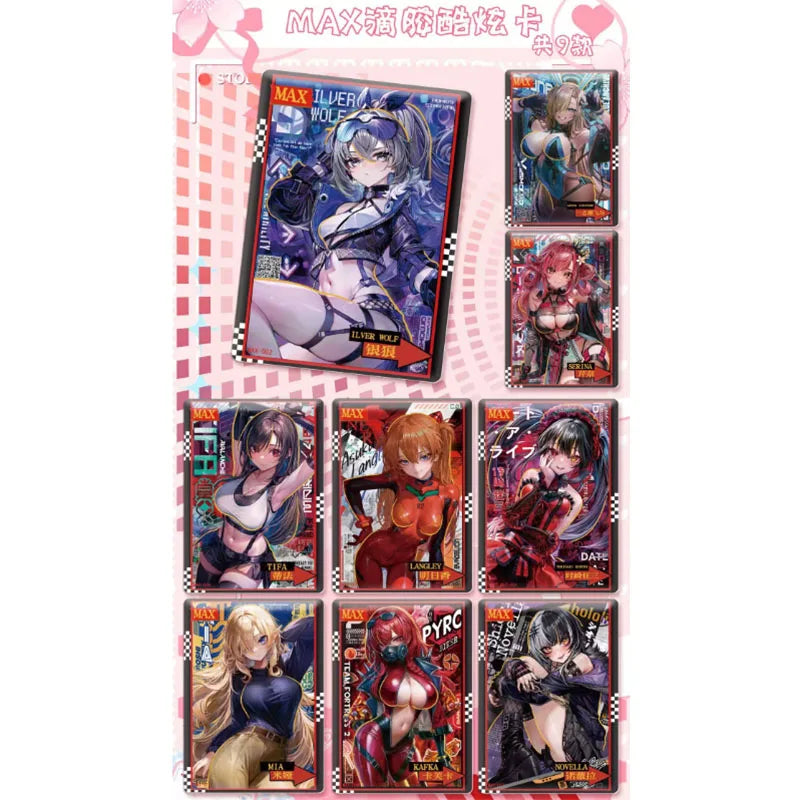 New SENPAI GODDESS HAVEN 6 TCG Anime Girls Collection card 1 Box 90Pcs MR SSR CP Limited cards Child toy