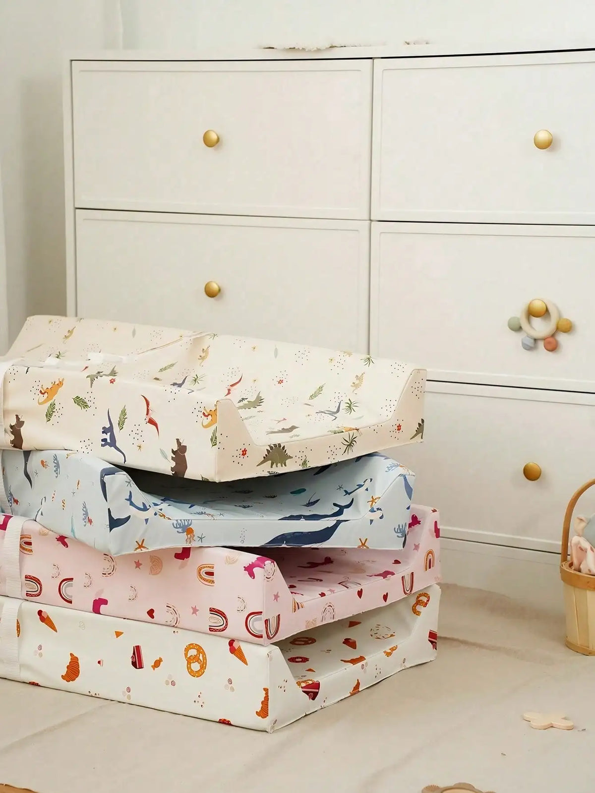 Baby Changing Pad Waterproof Portable Diaper Changing Mat Soft Nappy Pad for Newborn Baby Care Travel Home Use