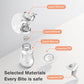 Manual Breast Pump Baby Bottle 2-in-1 Milk Extractor & Storage Bottle Soft Silicone Massage BPA-Free for Nursing Mom MB6