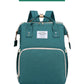 Baby Bed Mother Large Capacity Nappy Milk Bottle Backpacks with Changing Mat Convenient Baby Nursing Bags Gift Mommy Diaper Bags