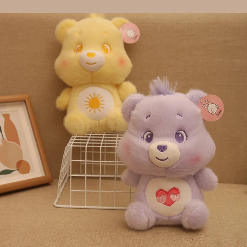 Cute Care Bears Cartoon Plush Toys Rainbow Bear Soft Stuffed Toys Car Decoration Plush Pillow Boys Girls Birthday Doll Gift