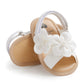 Baby Summer Sandals, PU Non-Slip Soles, Soft Flat Shoes for Infants, Suitable for Learning to Walk Indoors and Outdoors.