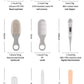 Baby Grooming Kit 9PCS Newborn Care Set with Nail Clipper Hair Brush Comb Thermometer Baby Hygiene Essentials Travel Kit