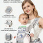 Newborn 2026 Ergonomic Baby Carrier Backpack Infant Baby Hipseat Carrier Front Facing Ergonomic Kangaroo Baby Wrap Sling Travel