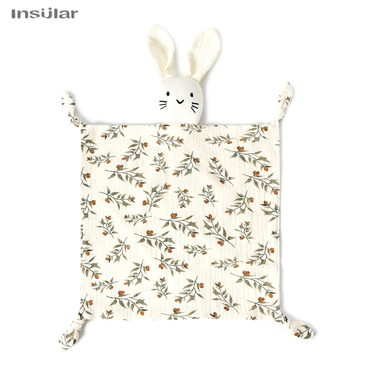 Baby Soothing Towel: Soft Rabbit Doll,Cotton Teether,Infant Comfort,Sleeping,Nursing, Cuddling Blanket Toys for Appeasing Babies