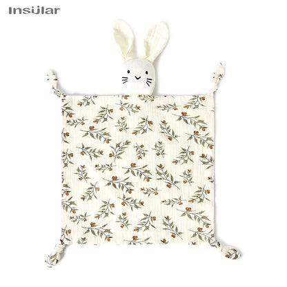 Baby Soothing Towel: Soft Rabbit Doll,Cotton Teether,Infant Comfort,Sleeping,Nursing, Cuddling Blanket Toys for Appeasing Babies