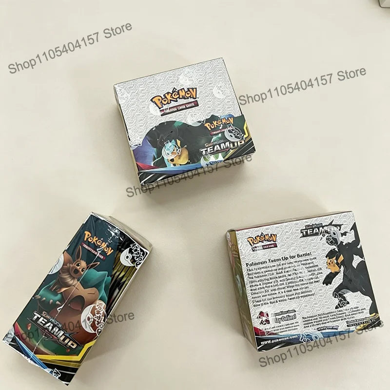 360Pcs Pokemon TCG Sun & Moon Team Up English Version Pokemon Booster Battle Transaction Card Trading Cards Collection Toy Gift
