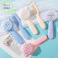 (BBQ4)2Pcs/Set Cute Kids Baby Small Hair Brush and Comb Set for Newborns & Toddlers Baby Brush Soft Bristles Baby Hair Care Gift