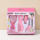 5 Piece  Baby Care Essential Kit Grooming Set Cartoon Bristle Soft Infant CombDesign Gentle Hair Brush Safe