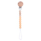 Baby Anti-drop Chain Pacifier Clips Silicone Beads Infant Nipple Appease Soother Chain Clips Dummy Holder Nipple Clip